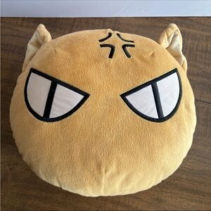 Fruits Basket Kyo Sohma Plush Pillow Cat Face 15" Natsuki Takaya FUNimation Cl
